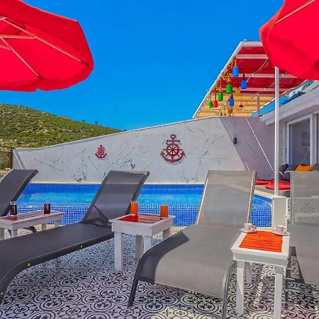 3 Bedroom - Seaview And Private Pool Kalkan