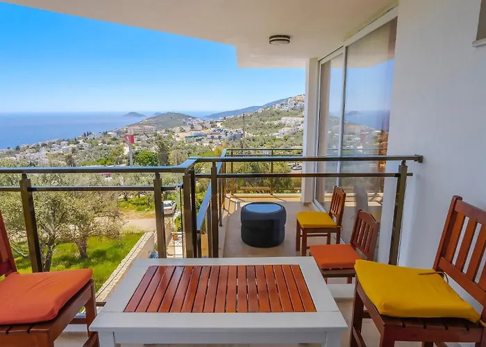 Apartman 3 Bedroom - Seaview And Private Pool Kalkan