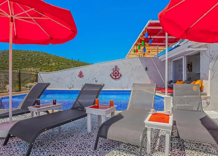 3 Bedroom - Seaview And Private Pool Kalkan