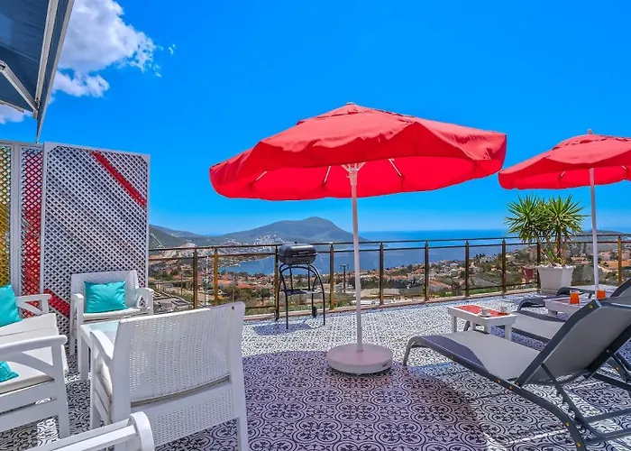 3 Bedroom - Seaview And Private Pool Kalkan