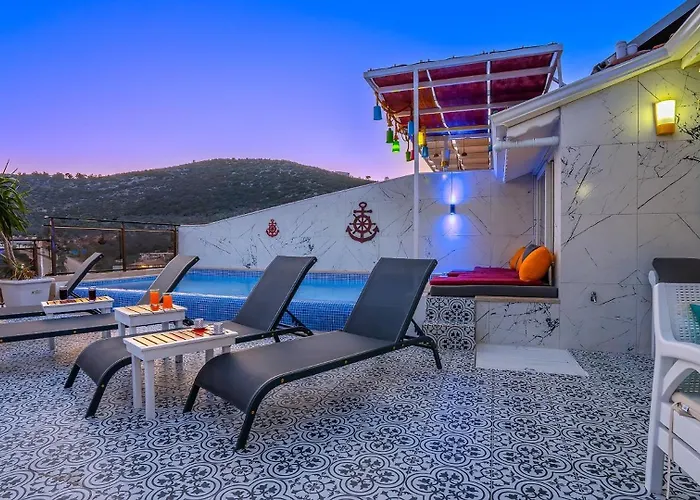 Apartman 3 Bedroom - Seaview And Private Pool Kalkan