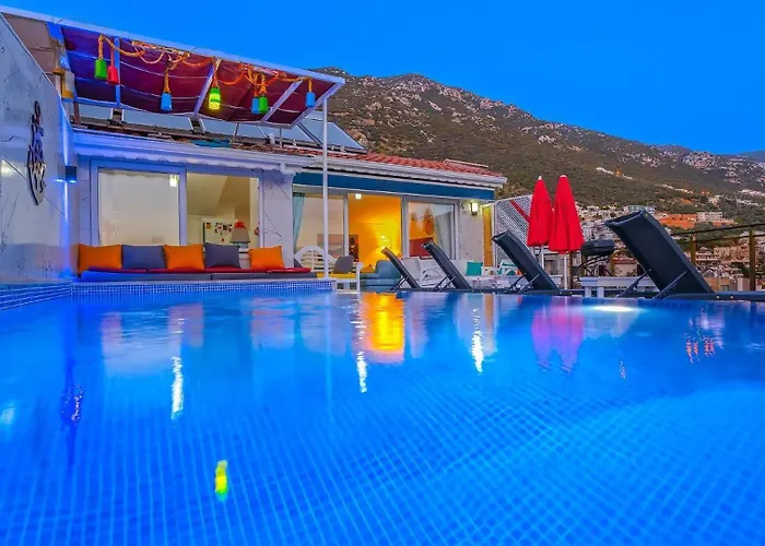 3 Bedroom - Seaview And Private Pool Apartman Kalkan