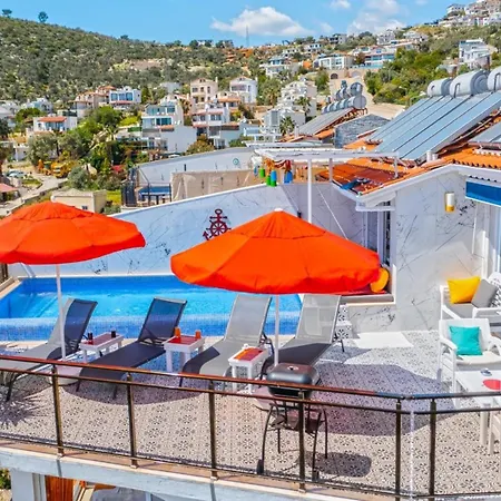 3 Bedroom - Seaview And Private Pool Apartman Kalkan